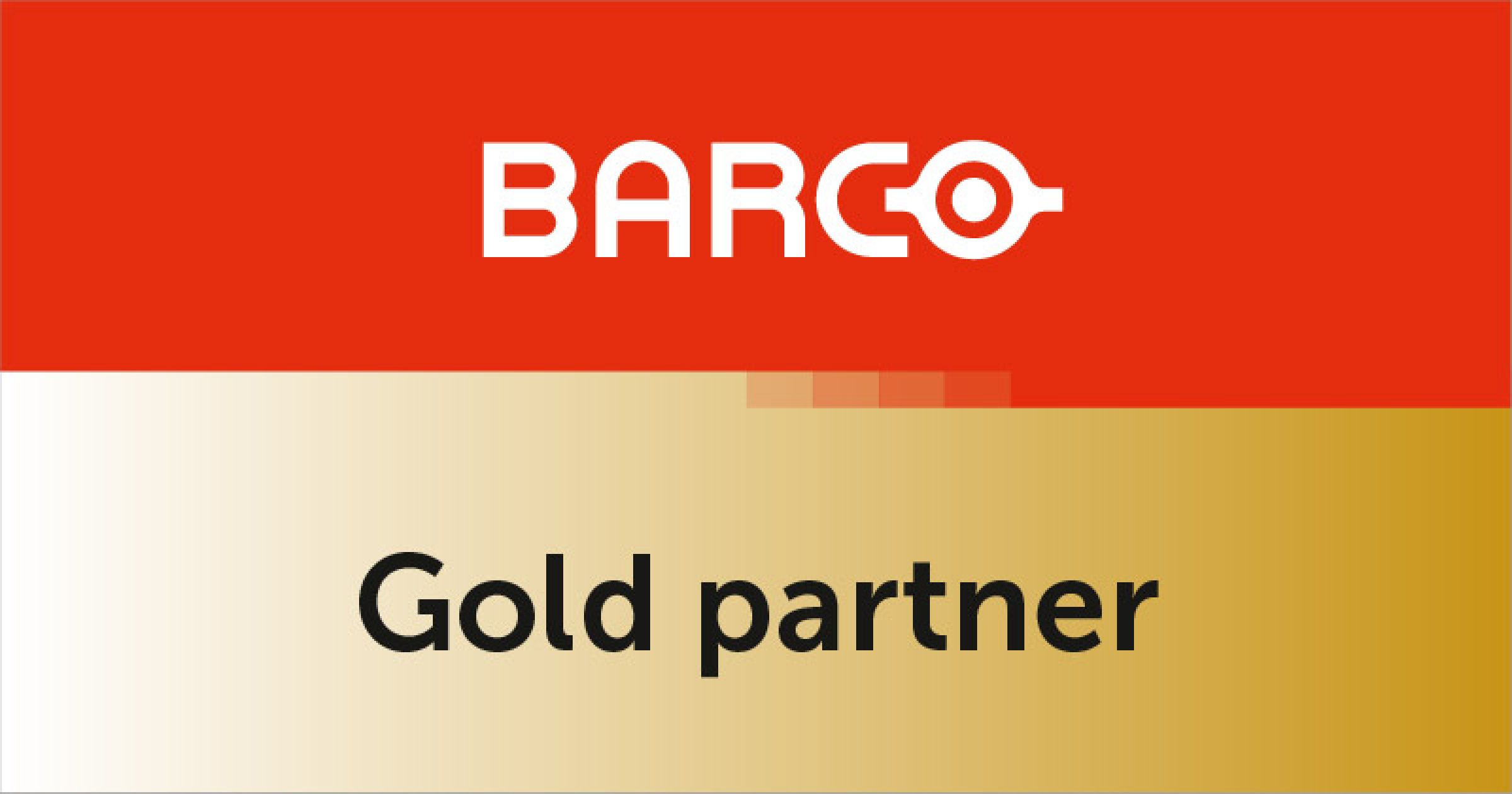 Barco Gold Partner